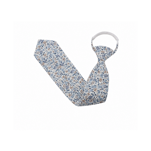 Boys’ Pre-Tied Cotton Clip-On Tie with Adjustable Fit